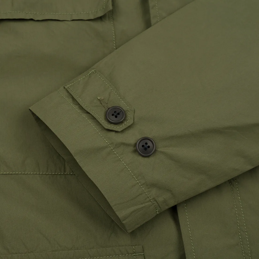 Universal Works Мужская куртка парка Military Workshirt Short Cotton/Nylon