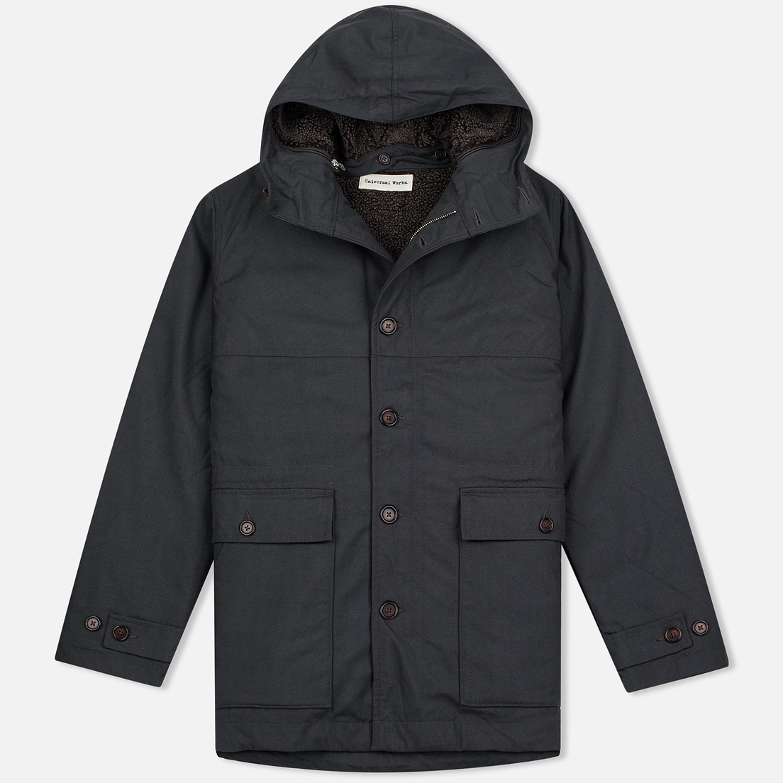 Universal Works Мужская куртка парка Sheffield Cordura