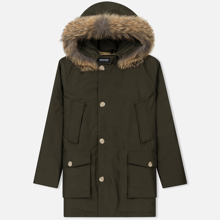 Мужская куртка парка Woolrich Arctic DF Dark Green