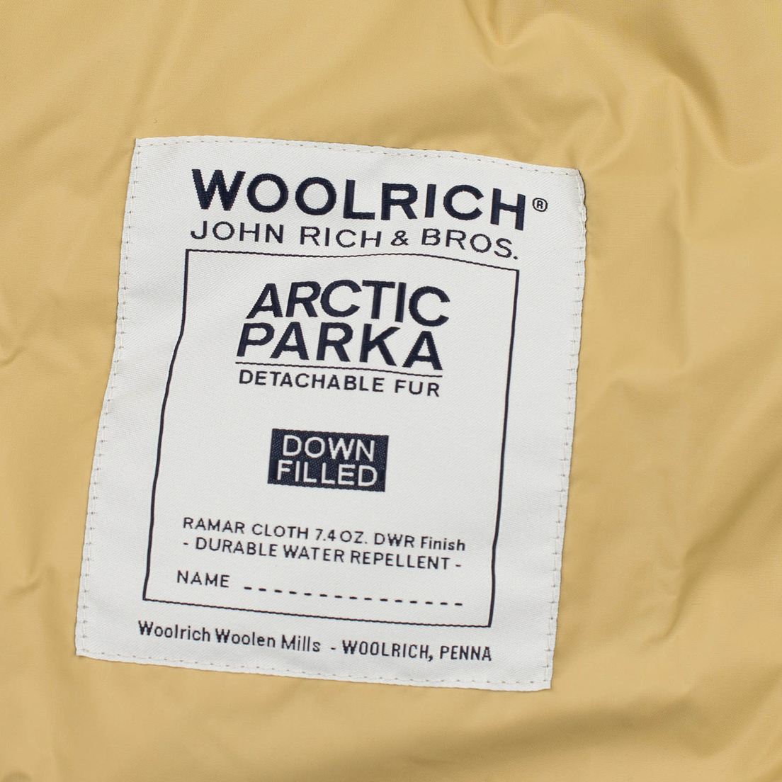 Woolrich Мужская куртка парка Arctic DF