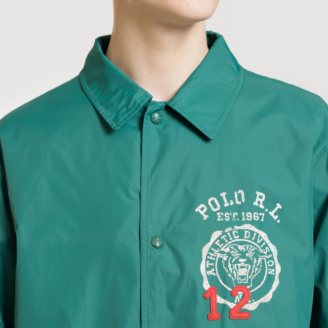 Polo Ralph Lauren Мужская куртка Coach Graphic Vintage Nylon