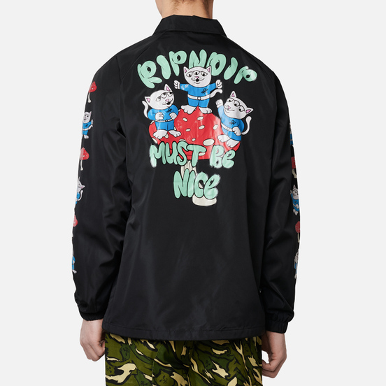 Мужская куртка RIPNDIP Alien Nerm Coaches Black