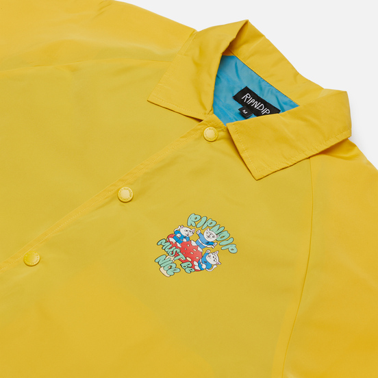 Мужская куртка RIPNDIP Alien Nerm Coaches Gold