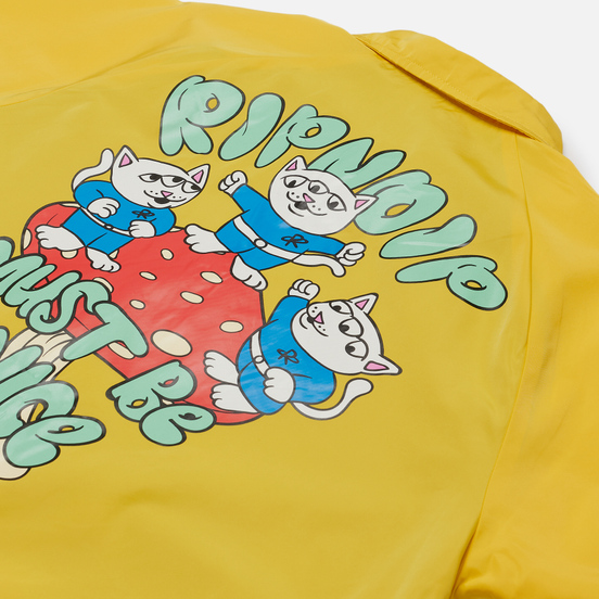Мужская куртка RIPNDIP Alien Nerm Coaches Gold