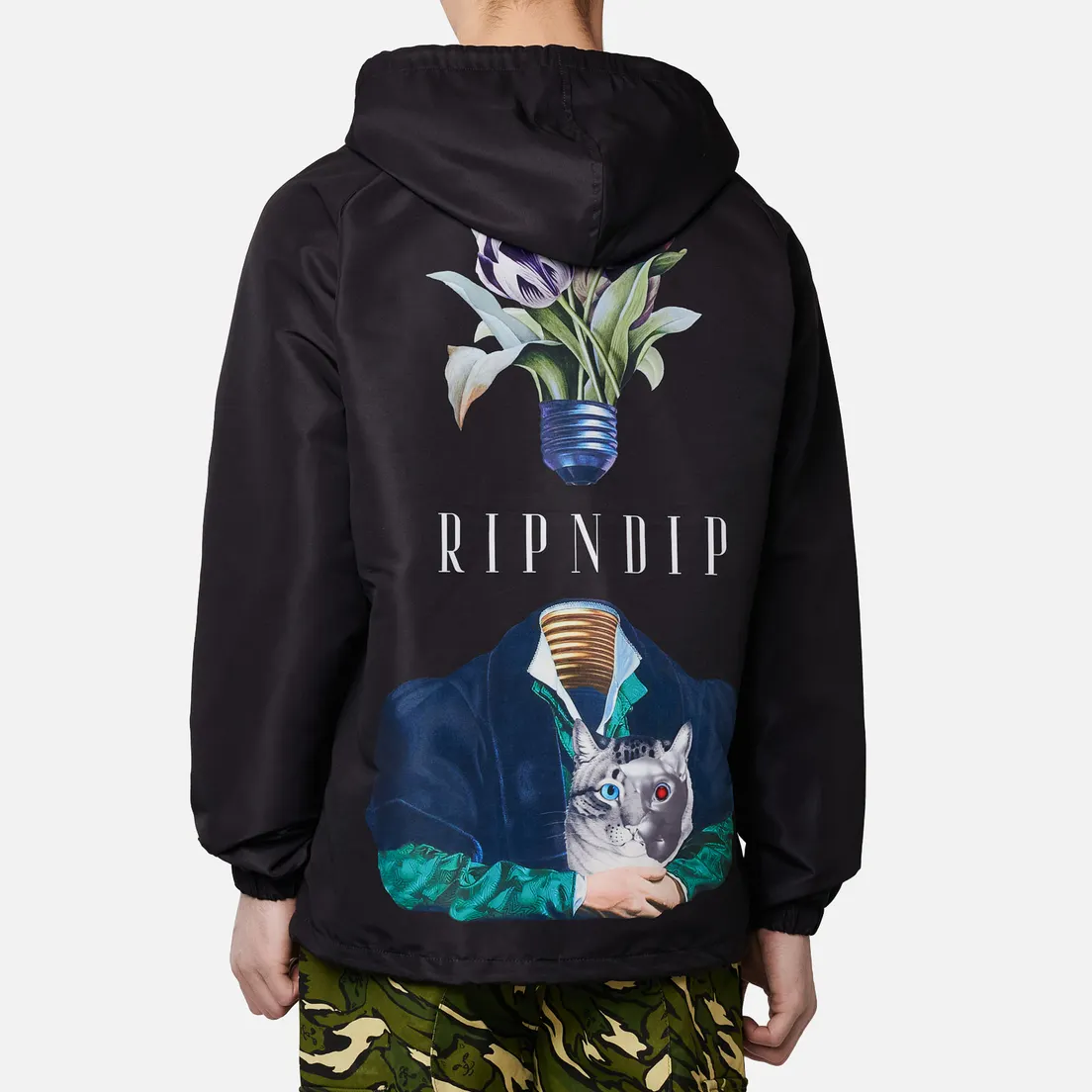 RIPNDIP Мужская куртка Lights Out Hooded Coaches