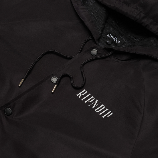 Мужская куртка RIPNDIP Lights Out Hooded Coaches Black