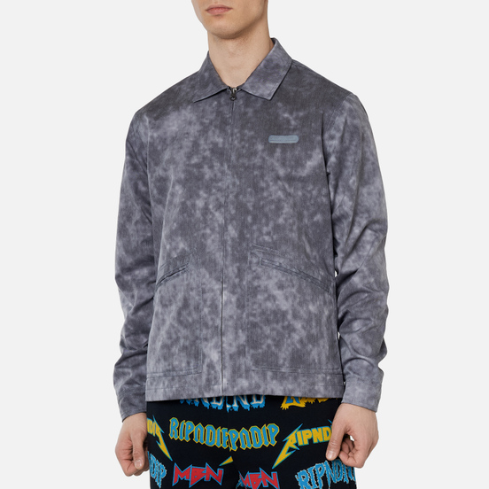 Мужская куртка RIPNDIP Masterpiece Coach Grey Mineral Wash