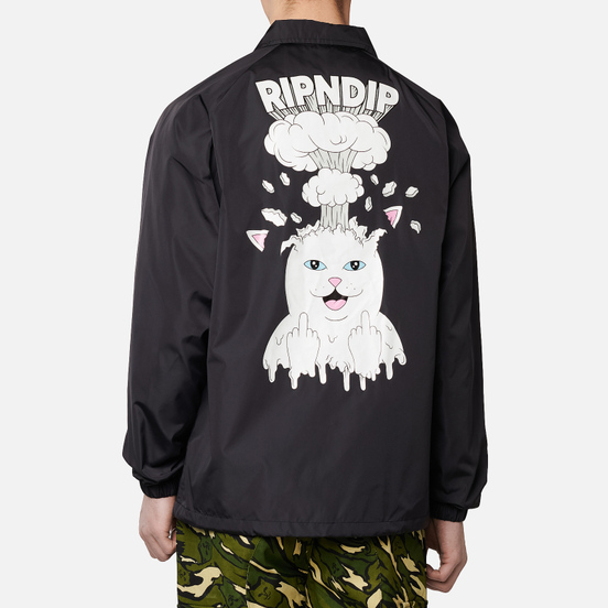 Мужская куртка RIPNDIP Mind Blown Coaches Black