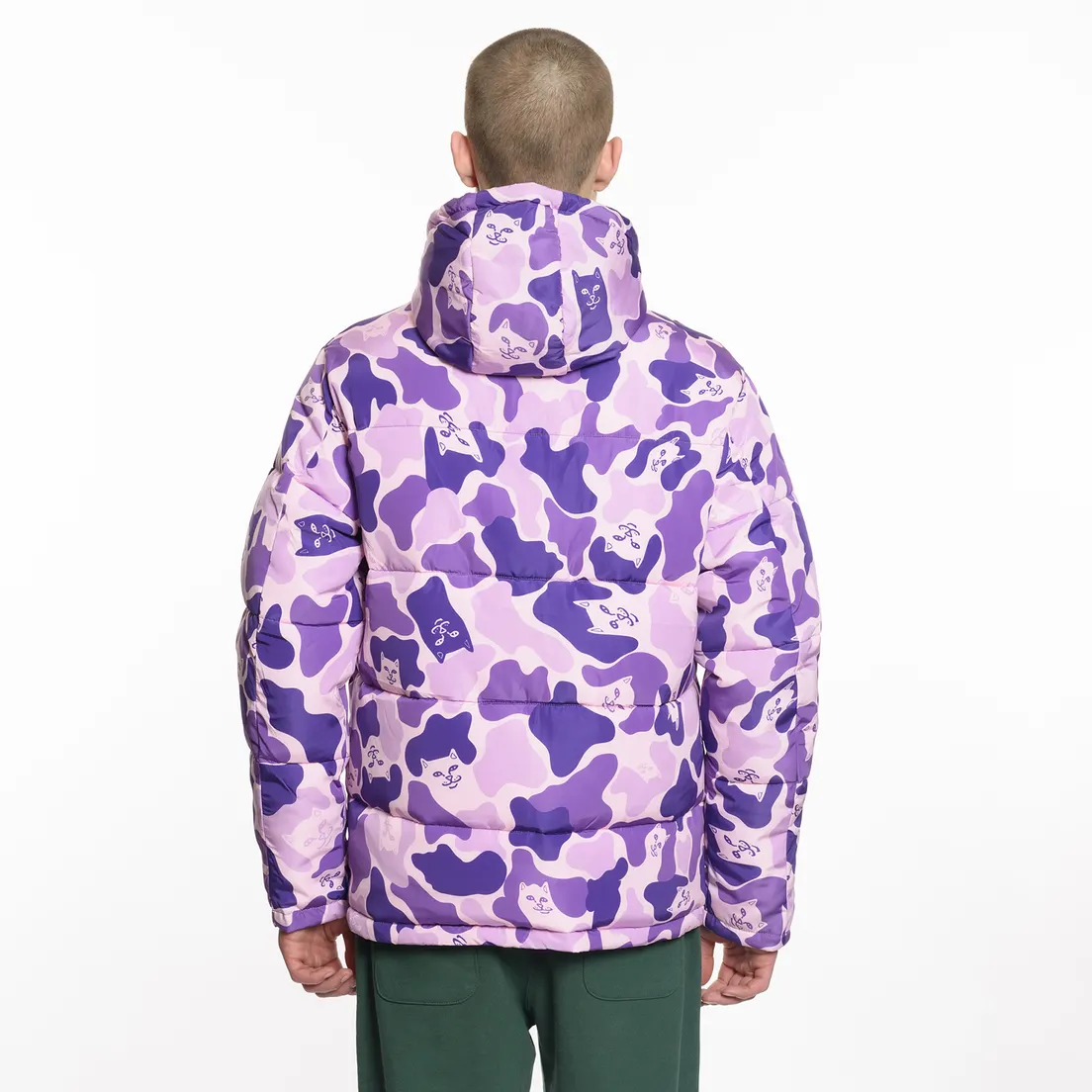 RIPNDIP Мужская куртка Nerm Camo Puffer