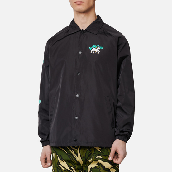 Мужская куртка RIPNDIP Nermland Coaches Black