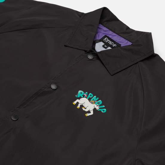 Мужская куртка RIPNDIP Nermland Coaches Black