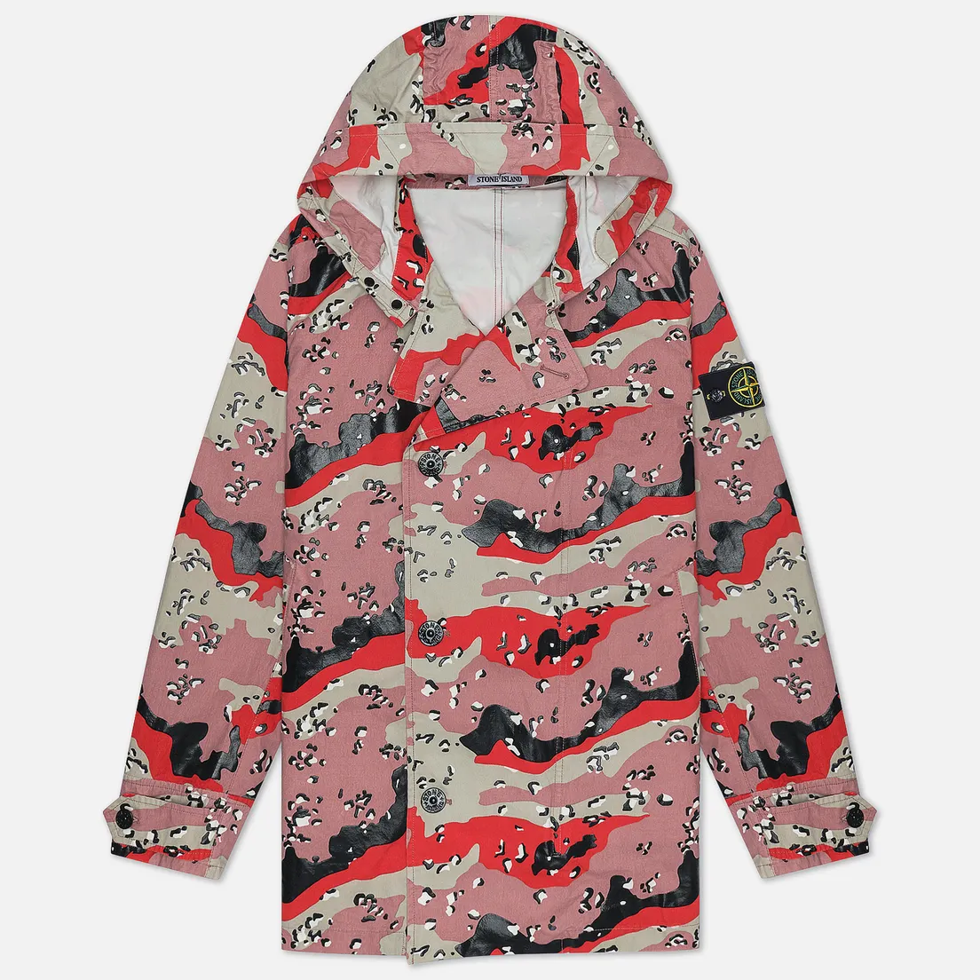 Stone Island Мужская куртка 3C+PU Desert Camo