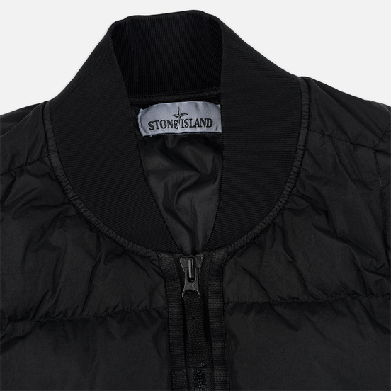 Мужская куртка Stone Island Crinkle Reps Nylon Down Black
