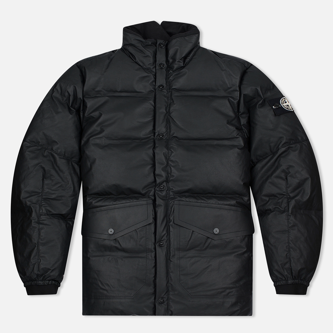 Stone Island Мужская куртка Featherweight Leather Down