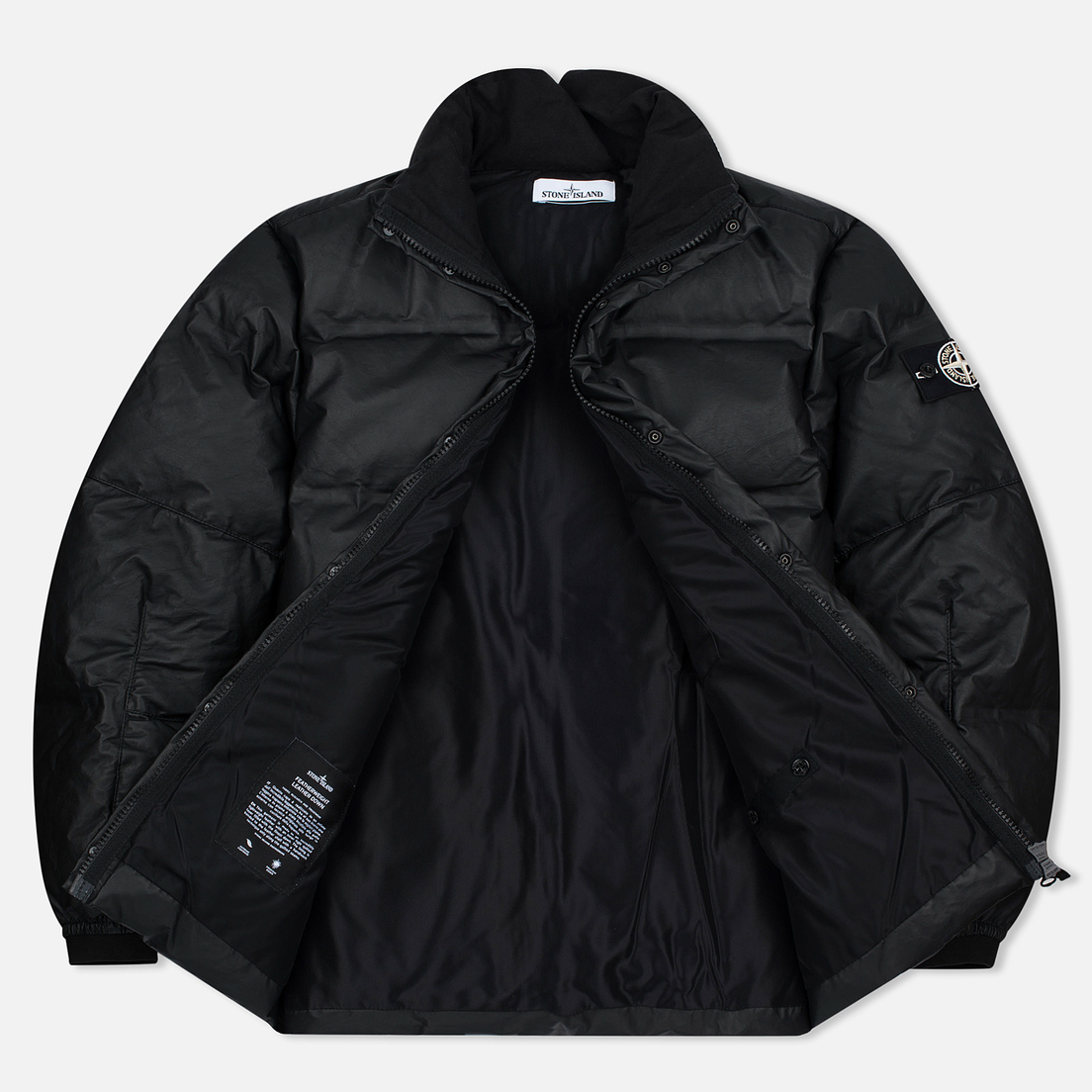 Stone Island Мужская куртка Featherweight Leather Down