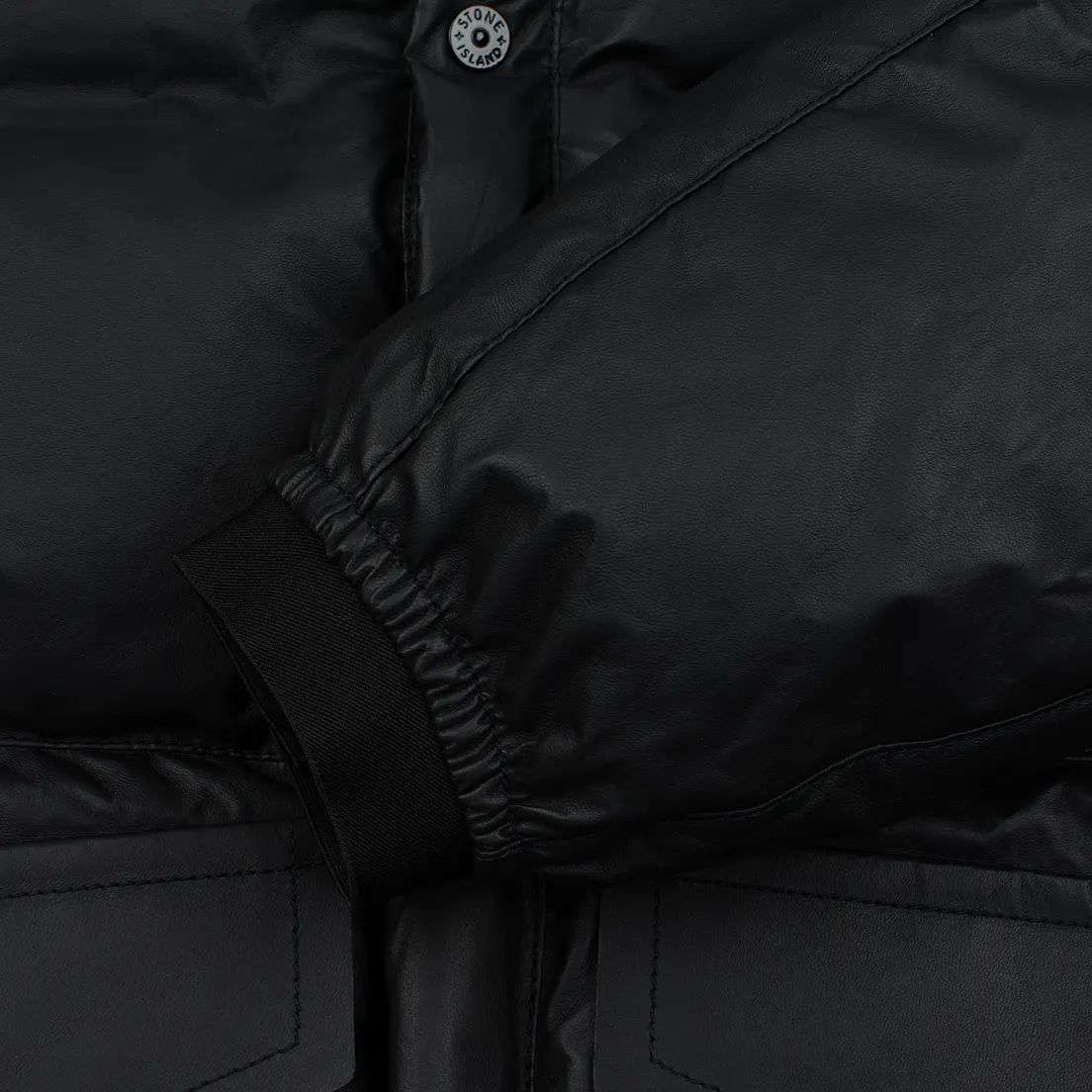Stone Island Мужская куртка Featherweight Leather Down