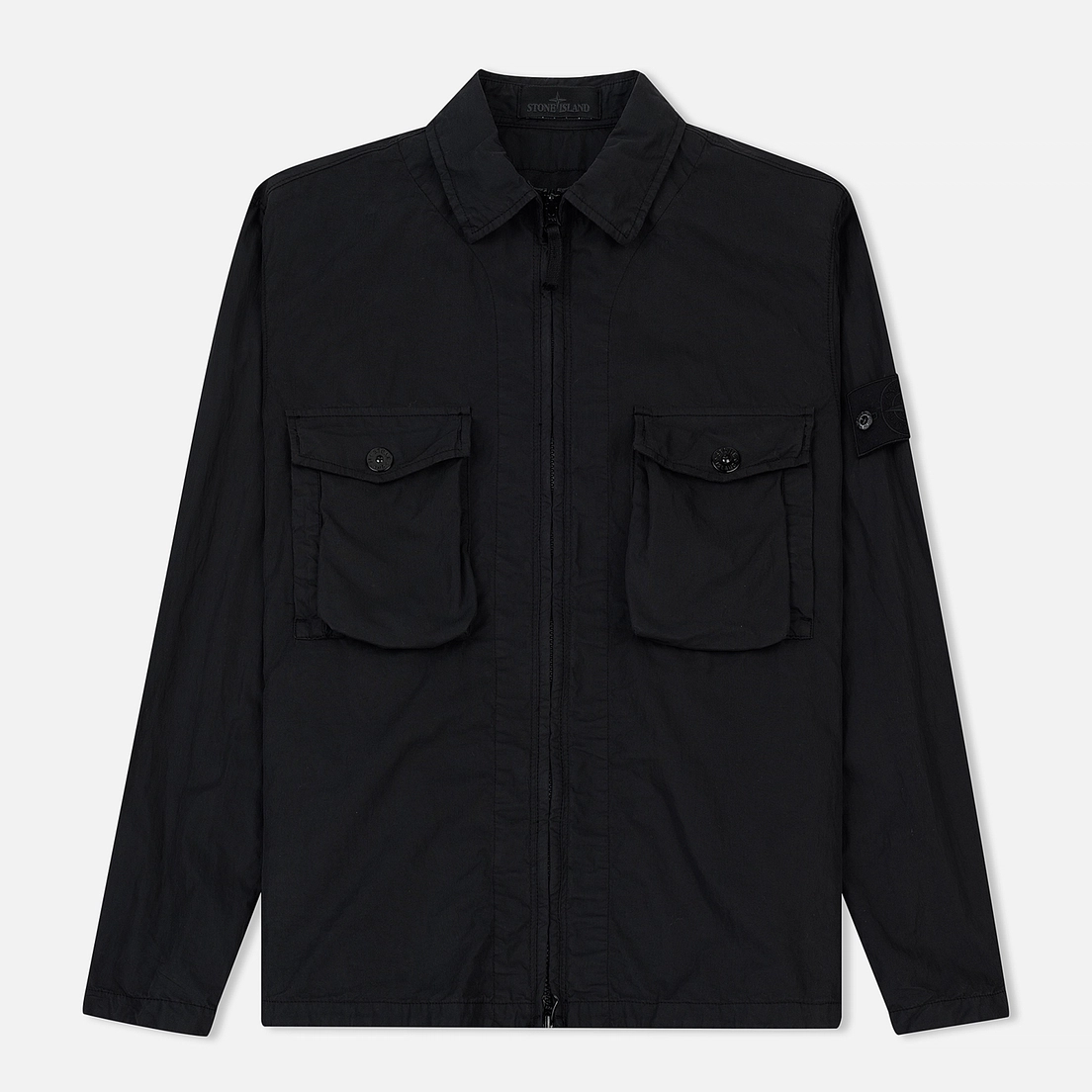 イ*ゴ様 stone  multi pocket over shir Мужская куртка Stone Island Ghost Piece Zip Overshirt, 7015103F2.V0029
