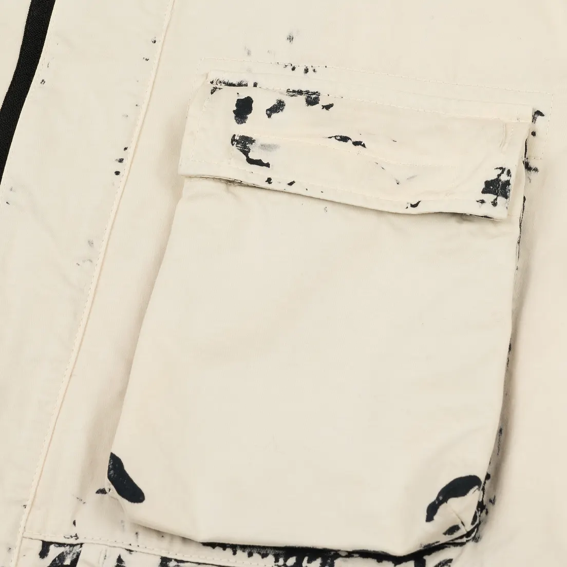 Stone Island Мужская куртка Hand Corrosion On Raso