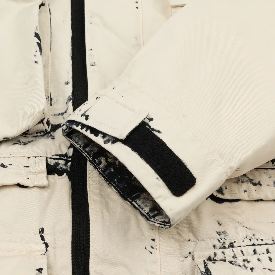 Stone Island Мужская куртка Hand Corrosion On Raso