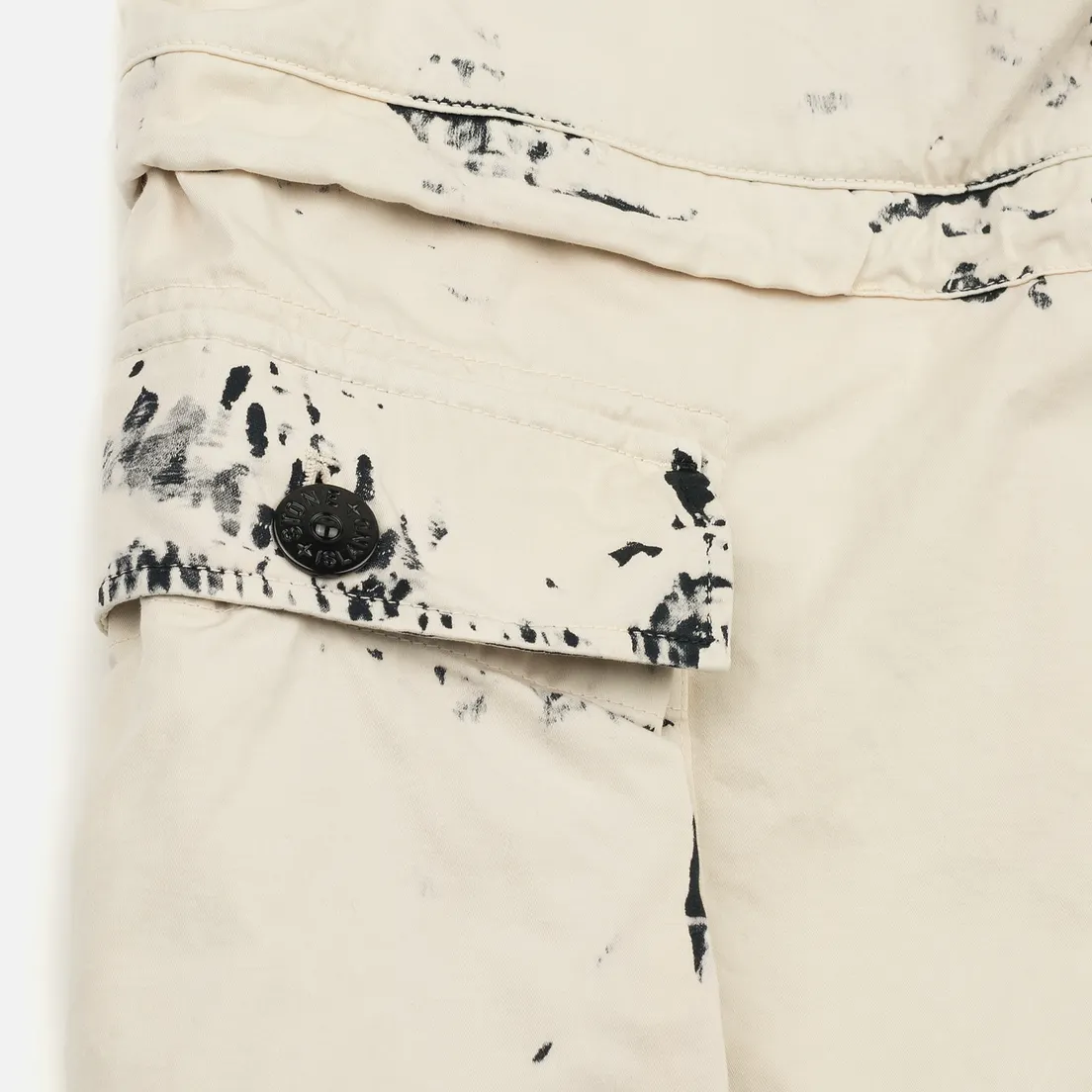 Stone Island Мужская куртка Hand Corrosion On Raso