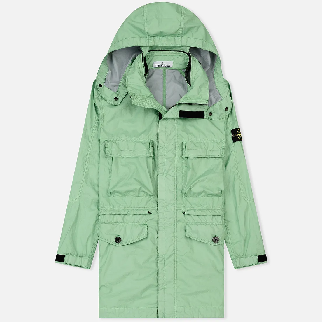 Stone Island Мужская куртка Long Membrana 3L TC