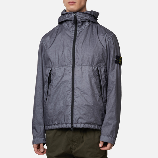 Мужская куртка Stone Island Membrana 3L TC Blue Grey