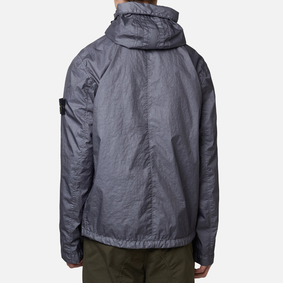 Мужская куртка Stone Island Membrana 3L TC Blue Grey