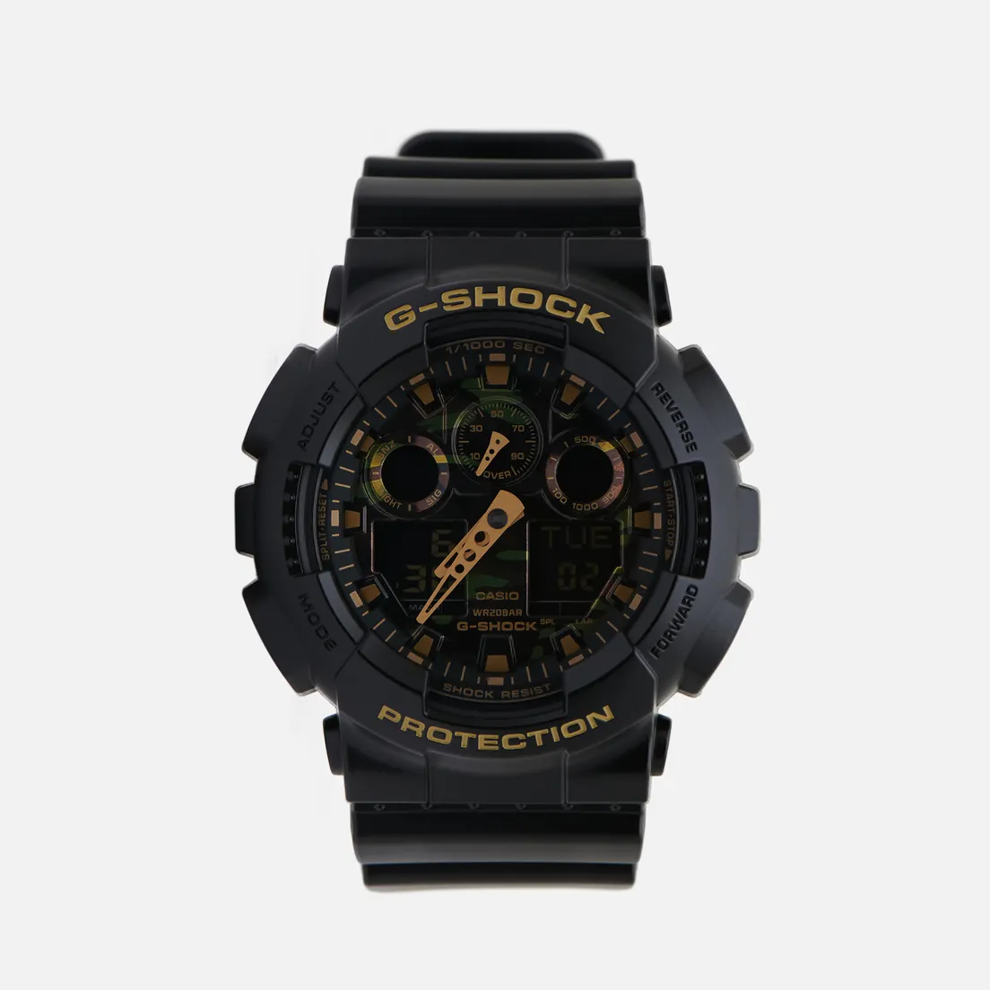 CASIO Наручные часы G-SHOCK GA-100CF-1A9 Camouflage Dial