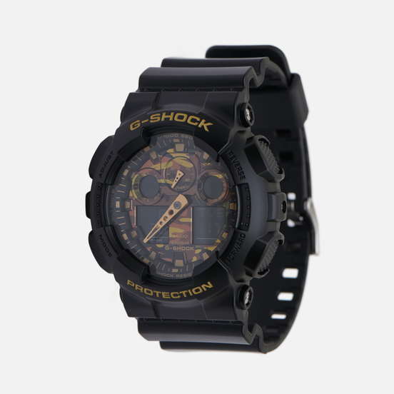 Наручные часы CASIO G-SHOCK GA-100CF-1A9ER Camo Dial Woodland