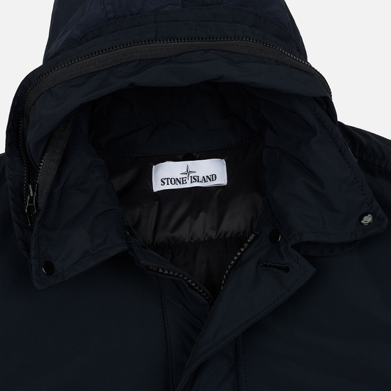 Мужская куртка Stone Island Micro Reps Parka Primaloft Insulation Technology Navy