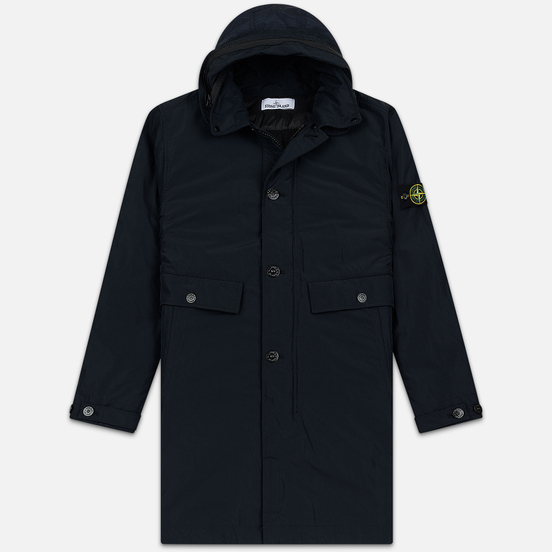 Мужская куртка Stone Island Micro Reps Parka Primaloft Insulation Technology Navy