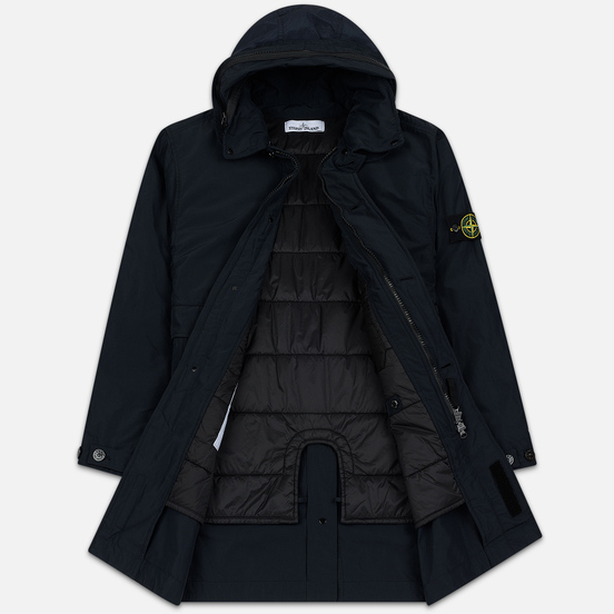 Мужская куртка Stone Island Micro Reps Parka Primaloft Insulation Technology Navy