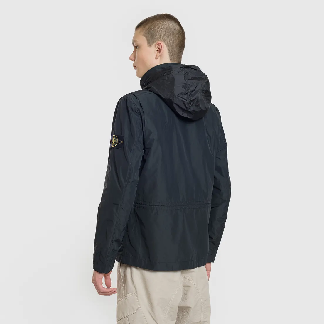 Stone Island Мужская куртка Micro Reps Zip Pocket