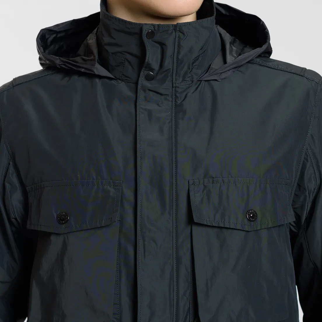 Stone Island Мужская куртка Micro Reps Zip Pocket