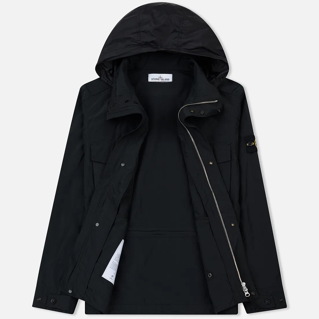 Stone Island Мужская куртка Micro Reps Zip Pocket