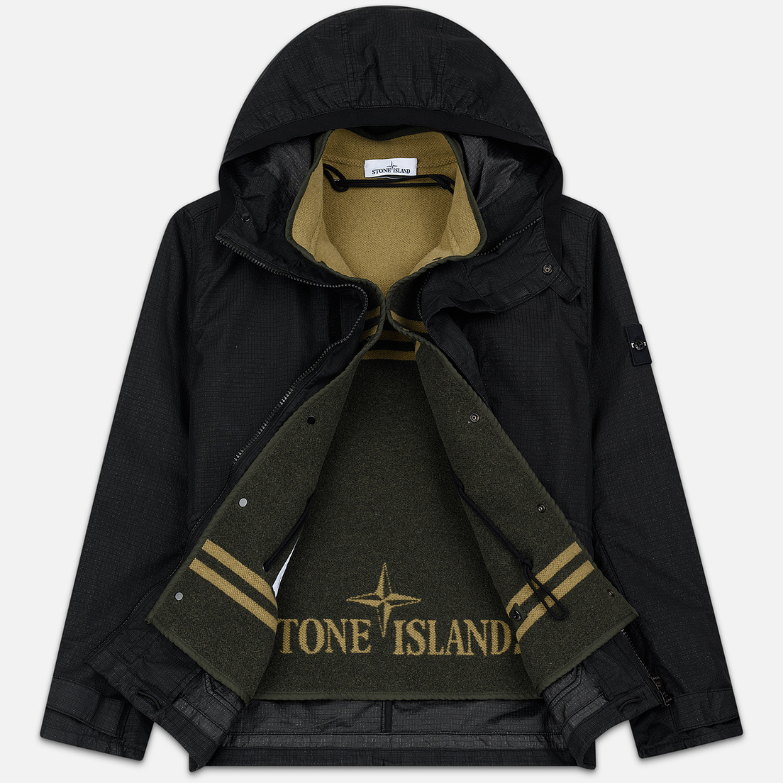 Stone Island Мужская куртка Reflective Weave Ripstop-TC
