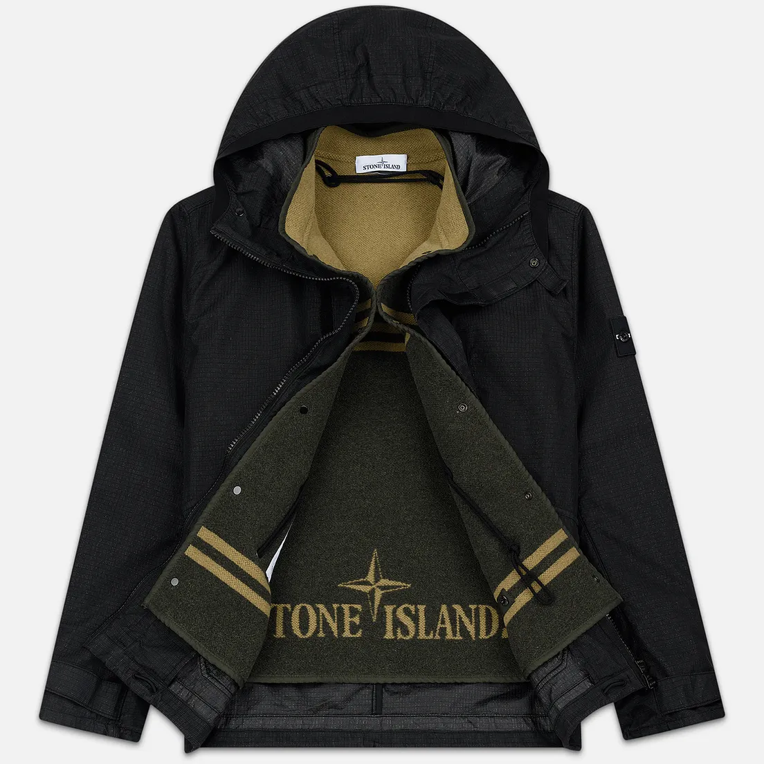 Stone Island Мужская куртка Reflective Weave Ripstop-TC