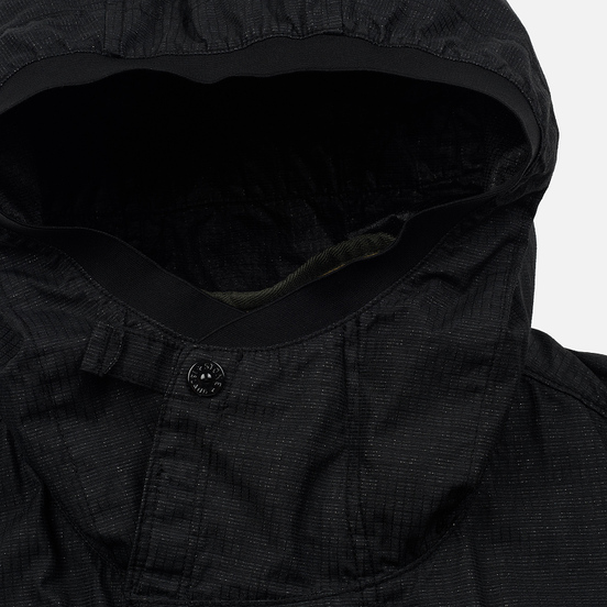 Мужская куртка Stone Island Reflective Weave Ripstop-TC Black
