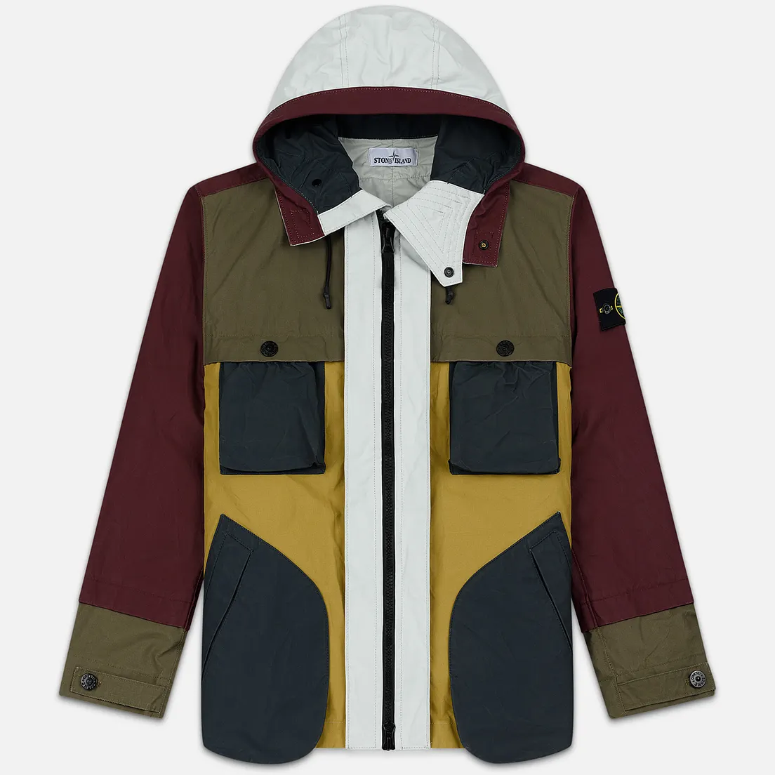 Stone Island Мужская куртка Tela Placcata Bicolore