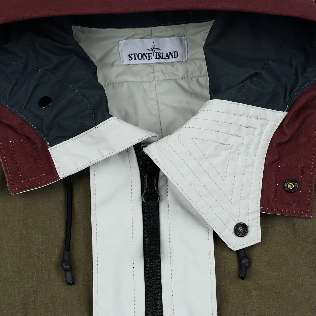 Stone Island Мужская куртка Tela Placcata Bicolore