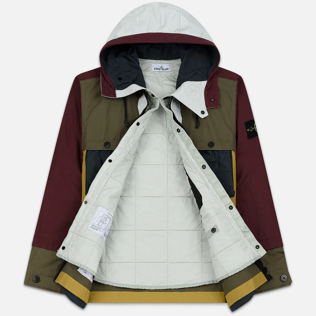 Stone Island Мужская куртка Tela Placcata Bicolore