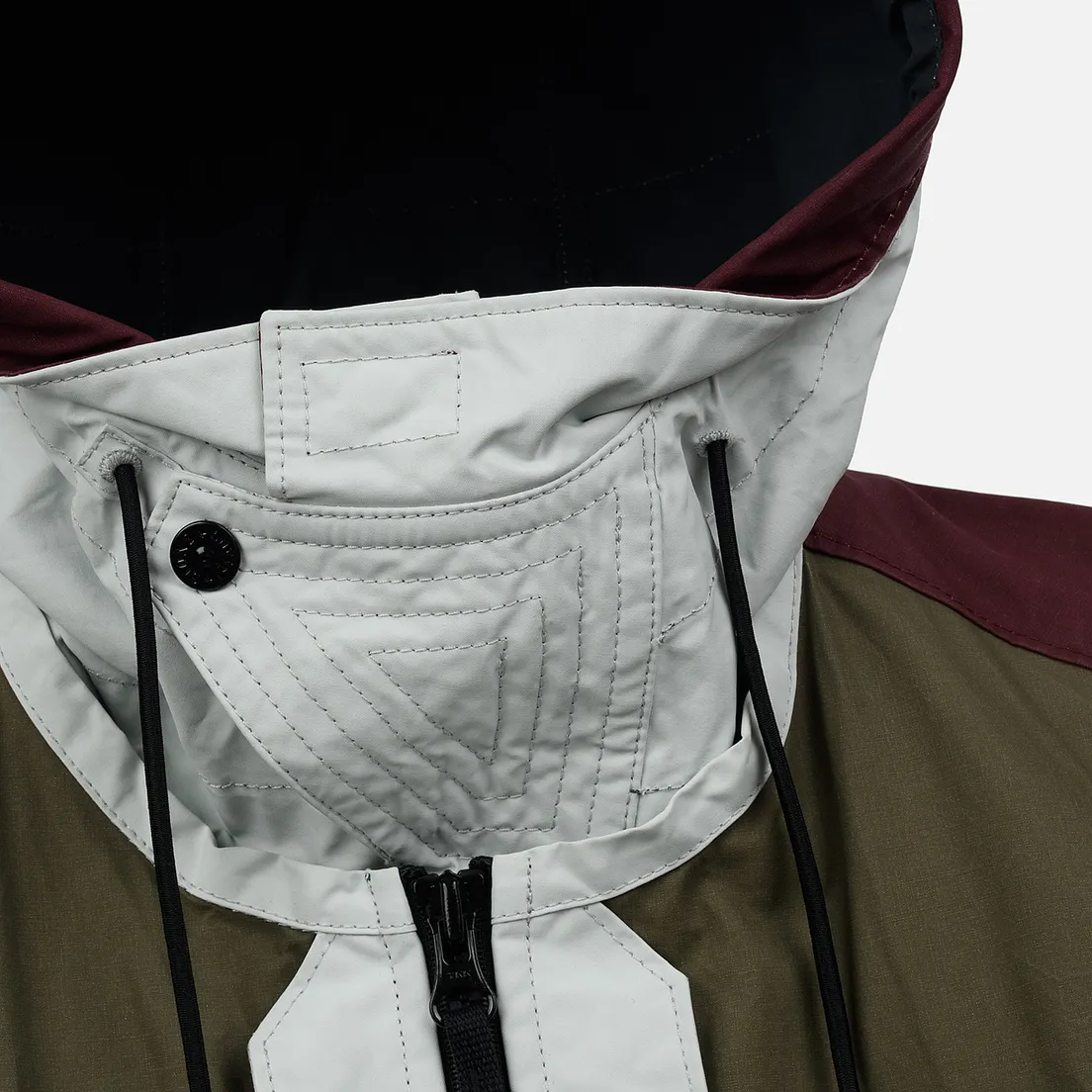 Stone Island Мужская куртка Tela Placcata Bicolore