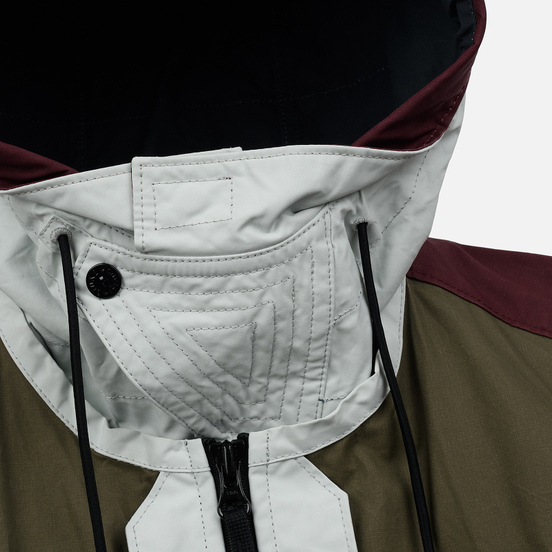 Мужская куртка Stone Island Tela Placcata Bicolore Mustard