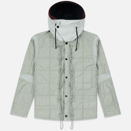 Мужская куртка Stone Island Tela Placcata Bicolore Mustard