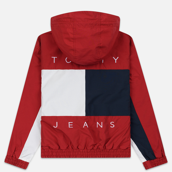 Мужская куртка Tommy Jeans Flag Reverse Jester Red/Multi