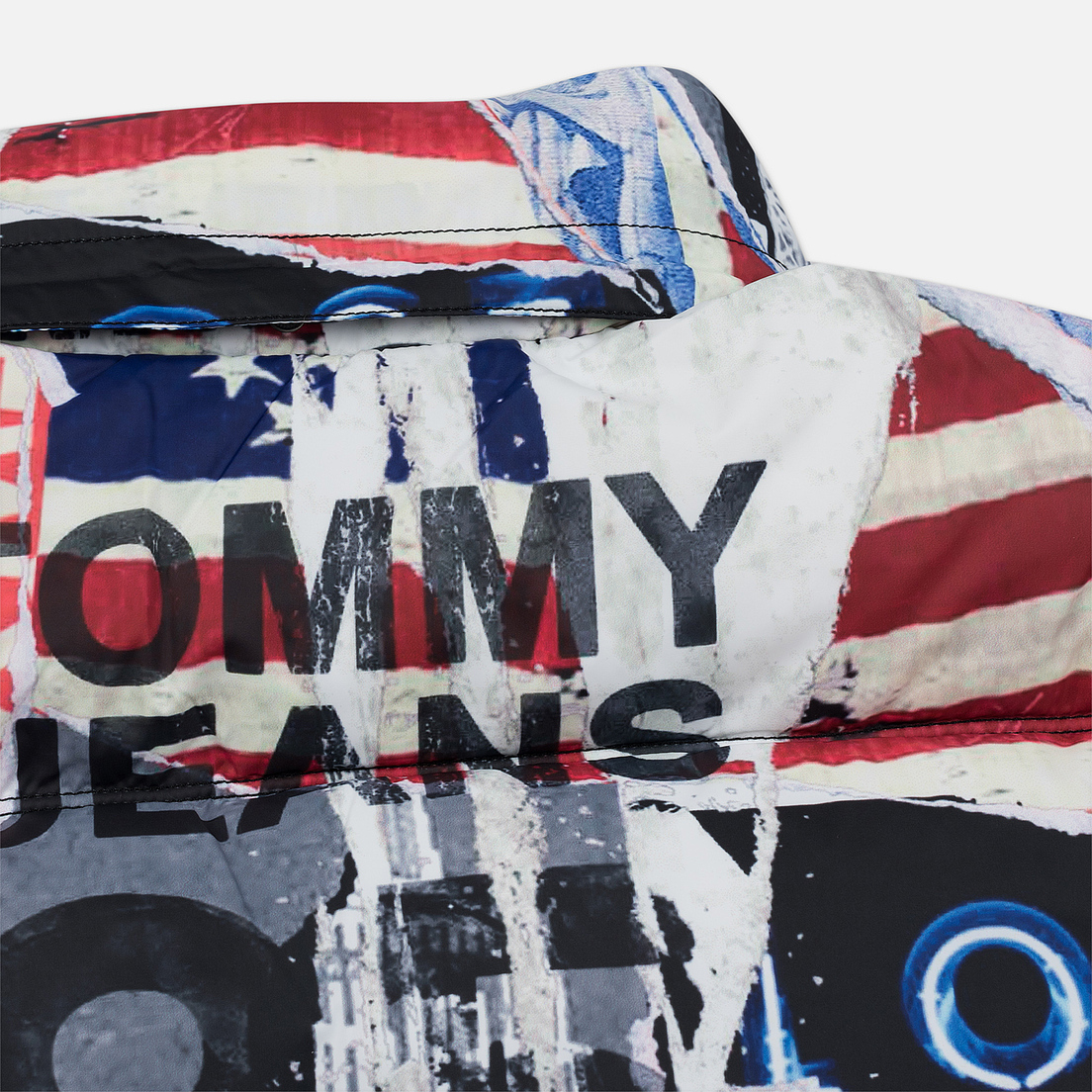 Tommy Jeans Мужская куртка Patterned Flag Print