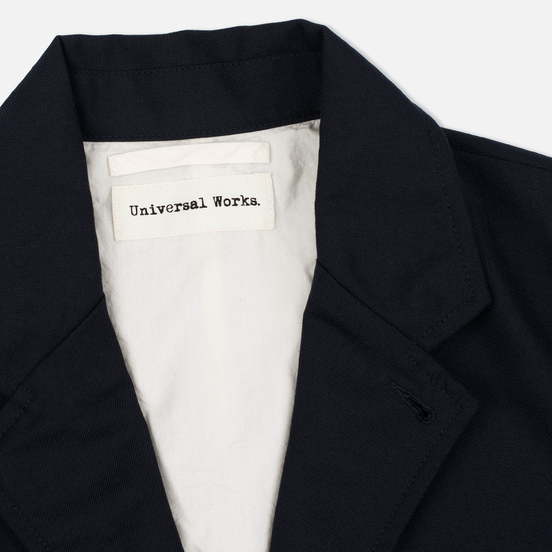 Мужская куртка Universal Works Two Button Caberdine Navy