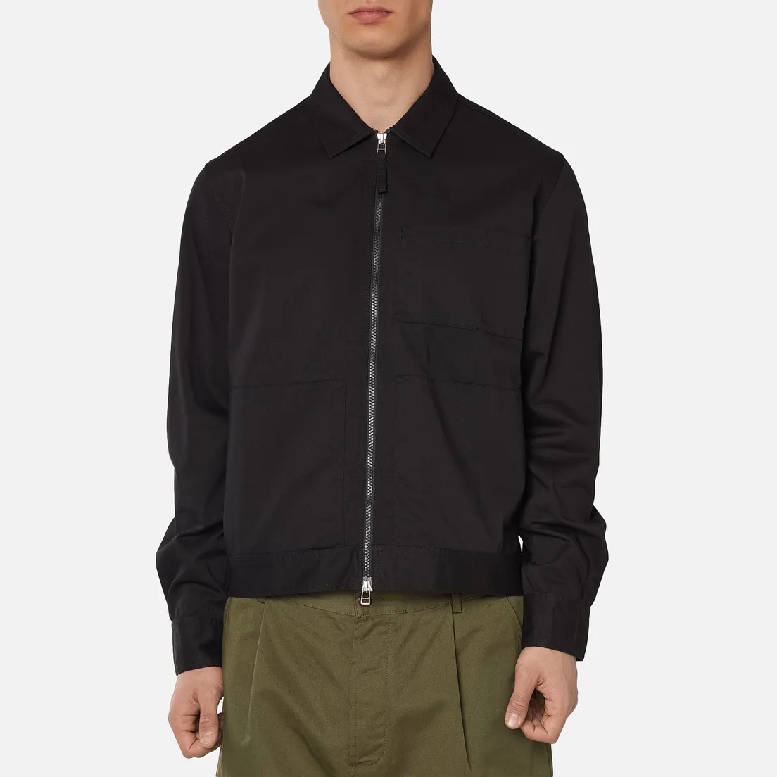 Universal Works Мужская куртка Zip Uniform Twill