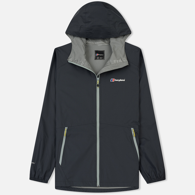 Мужская куртка ветровка Berghaus Deluge Light Dark Grey/Dark Grey
