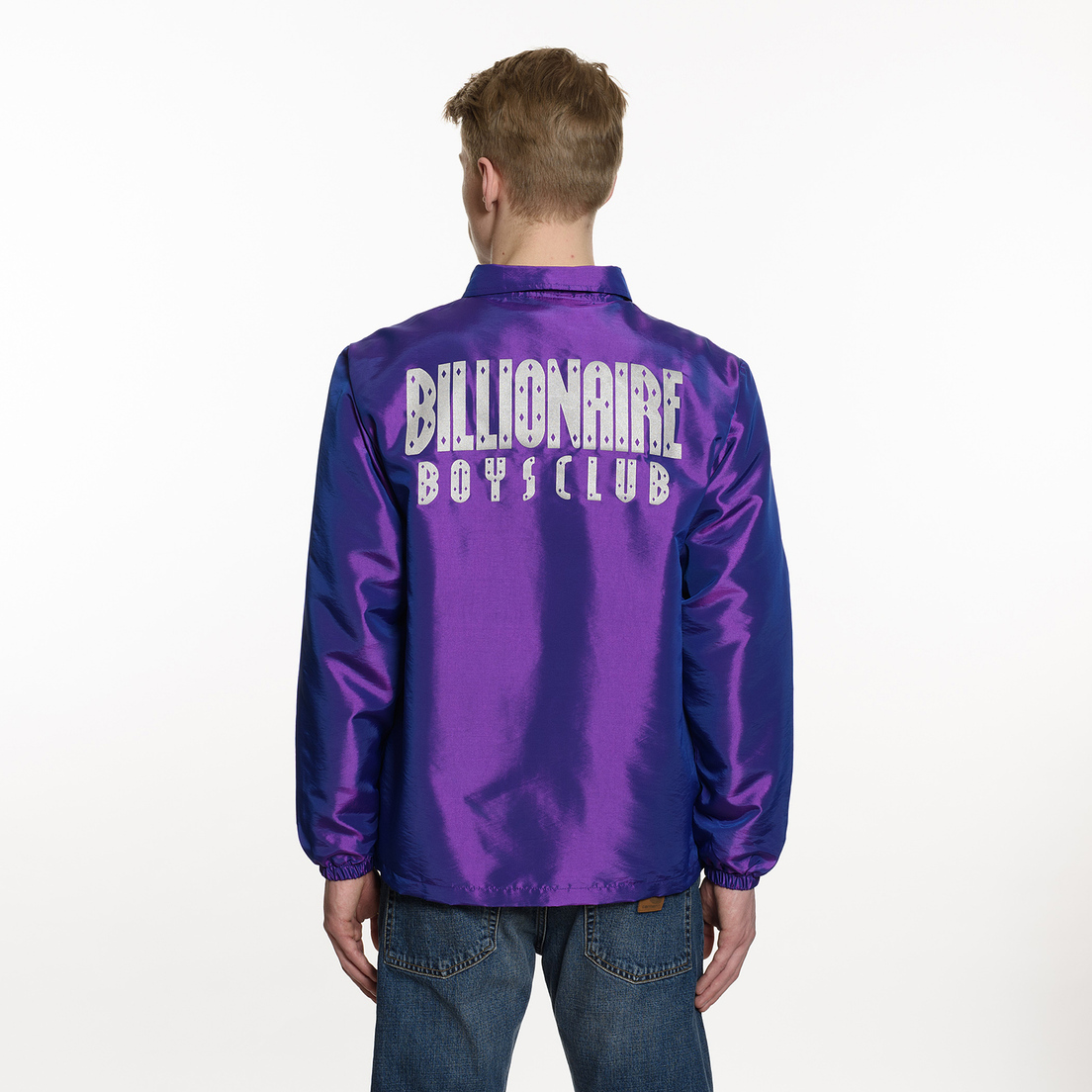 Billionaire Boys Club Мужская куртка ветровка Iridescent Zip